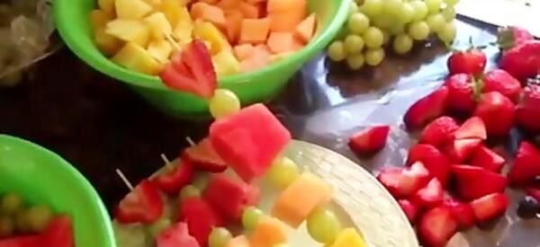 عکس ژله ی هندوانه ای