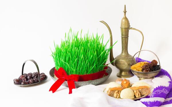 عکس جای سبزه عید