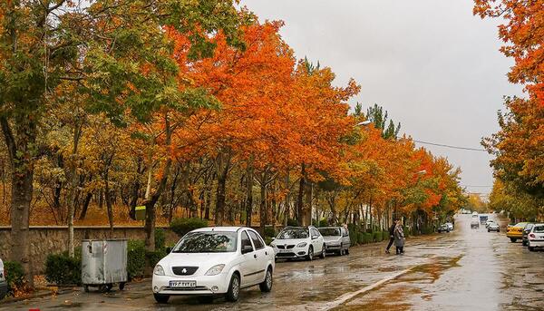 عکس پاییز خوانسار