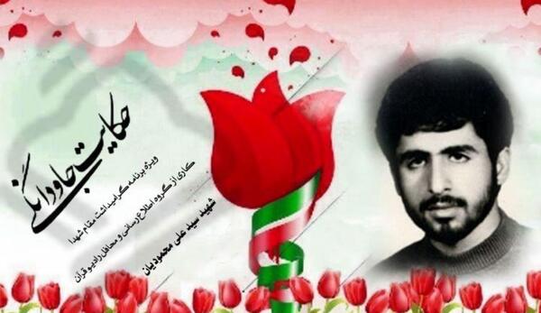 عکس نوشته شهید نوید صفری