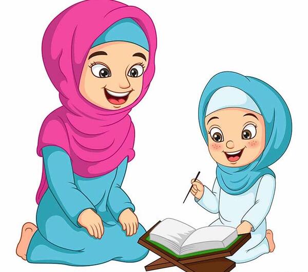 عکس قران خواندن بچه ها
