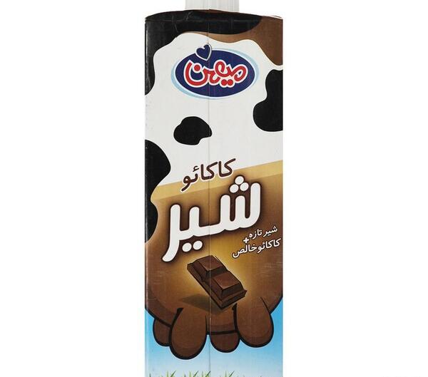 عکس شیر کاکائو میهن