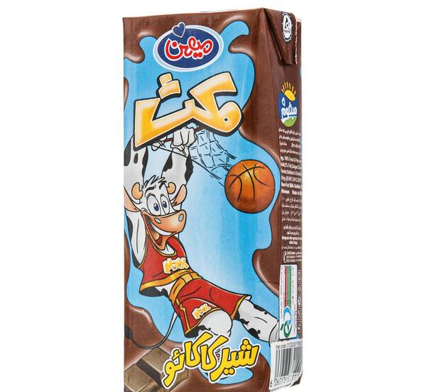 عکس شیر کاکائو میهن