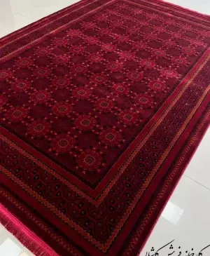 عکس فرش زرشکی