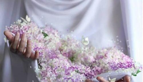 عکس نوشته ایه حجاب