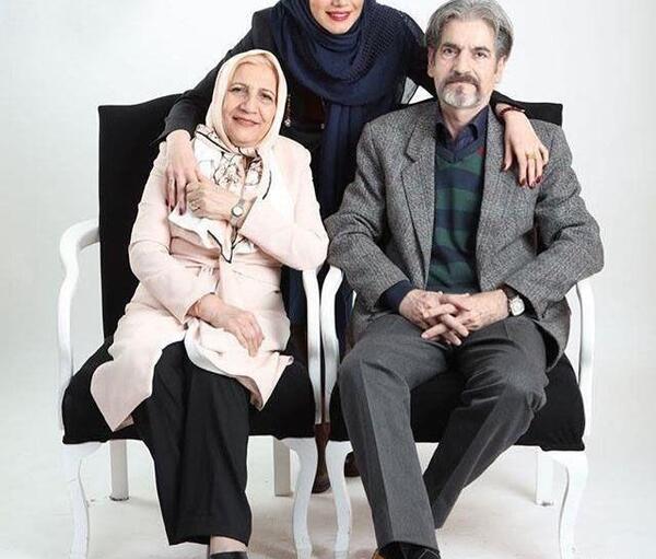 عکس پدر مادر سامیه لک