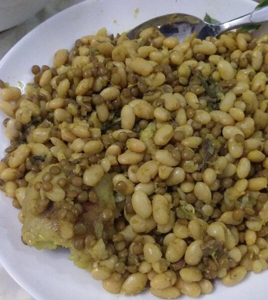عکس آبگوشت لوبیا