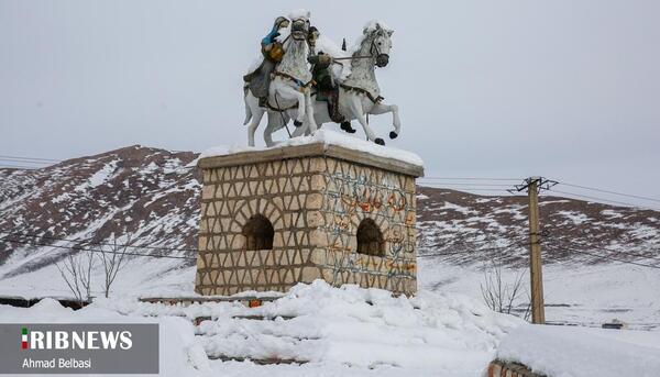 عکس برف چهارمحال بختیاری