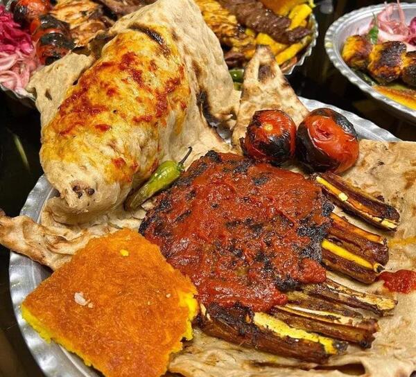 عکس انواع چلو کباب