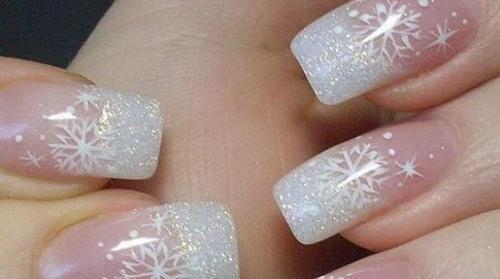 عکس مدل طراحی ناخن با فرنچ