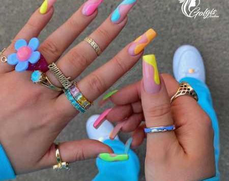 عکس مدل ناخن جدید برای تابستان