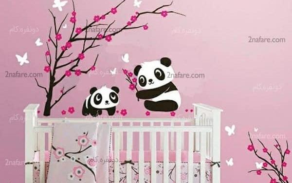 عکس نقاشی روی دیوار اتاق