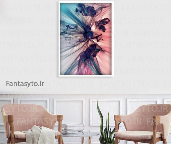 عکس نقاشی روی دیوار اتاق