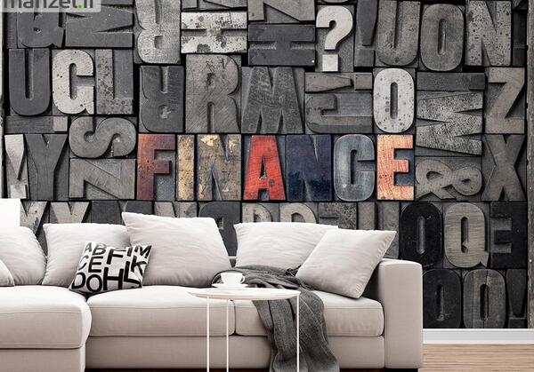 عکس کاغذ دیواری حروف انگلیسی