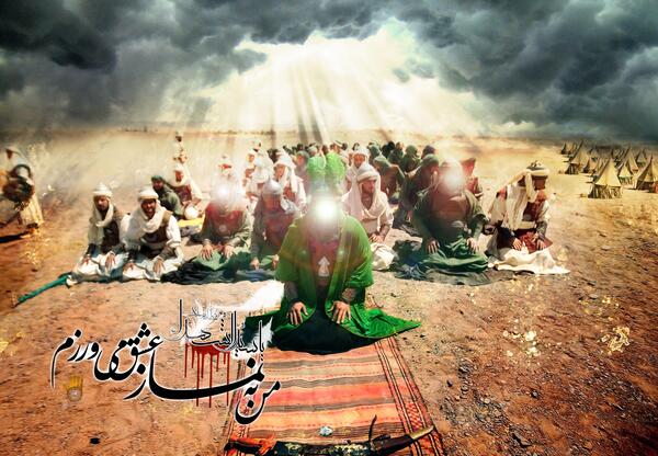عکس نوشته امام حسین و عاشورا