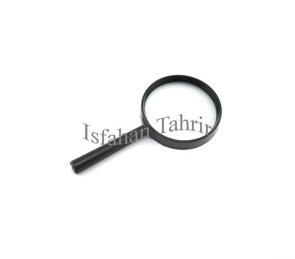 عکس ذره بین سفید