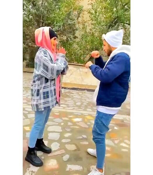عکس خواهر لئو رضا برزگر