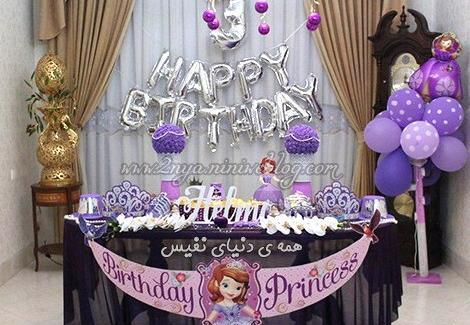 عکس تولد دختر سه ساله