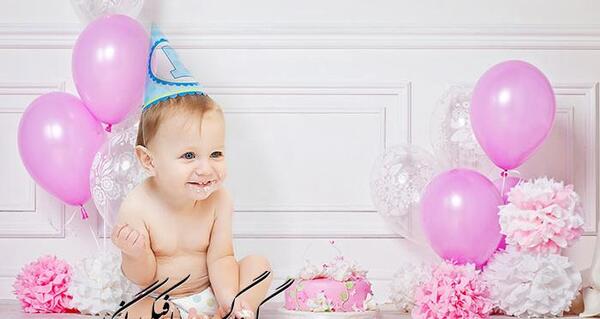 عکس تولد دختر سه ساله