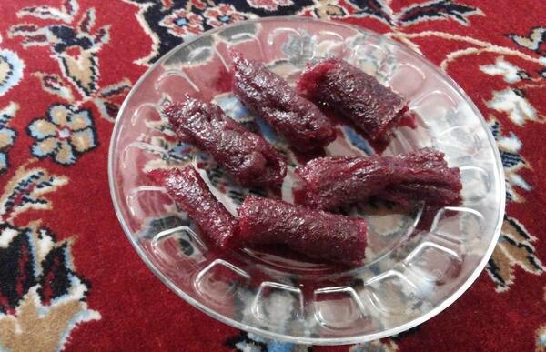 عکس لواشک انار