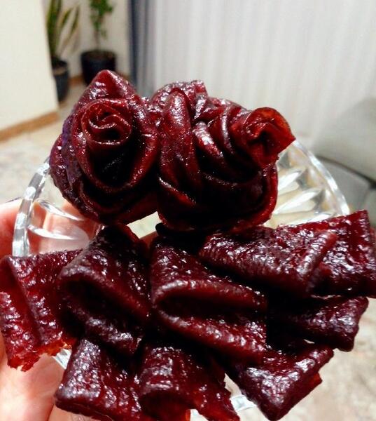 عکس لواشک انار