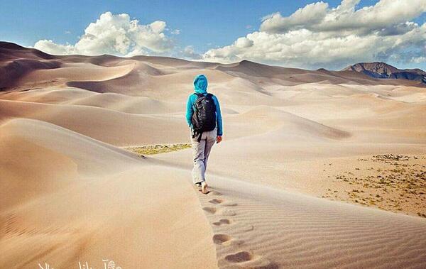 عکس کویر ابوزید آباد