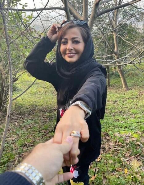 عکس همسر جدید نفیسه روشن کیست