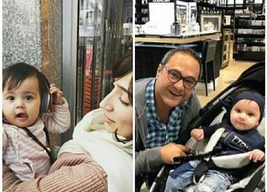 عکس نوزاد دختر رامبد جوان و نگار جواهریان