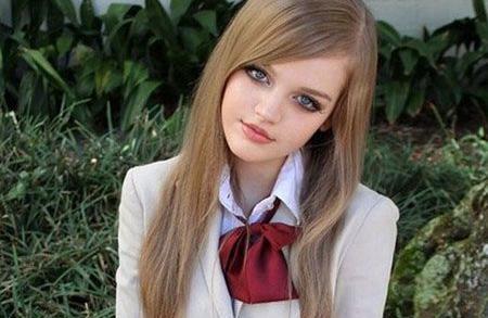 عکس زیباترین دختر شبیه عروسک