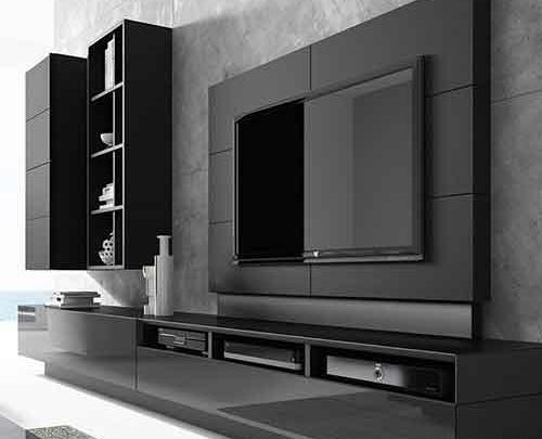 عکس ایده برای تزیین دیوار پشت تلویزیون