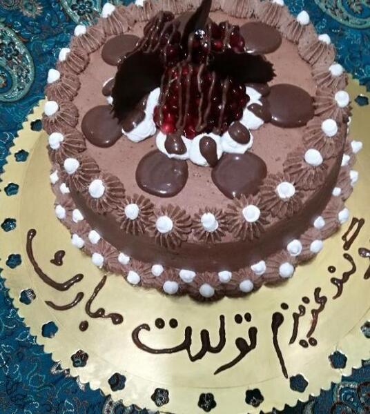 عکس کیک غزل