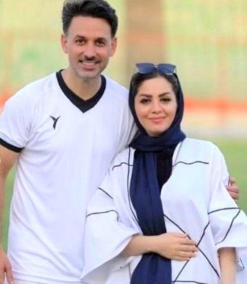 عکس های مبینا نصیری و همسرش