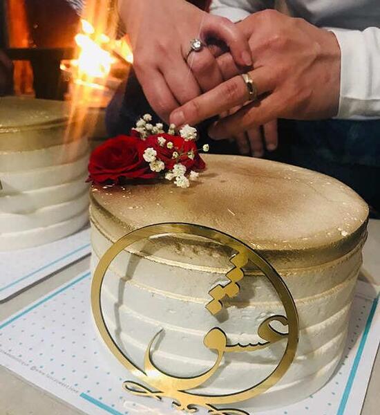 عکس های مبینا نصیری و همسرش