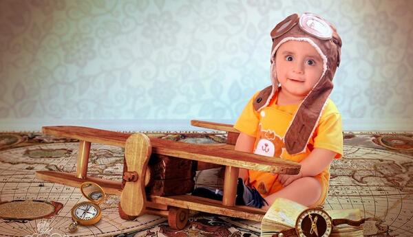 طراحی عکس آتلیه کودک