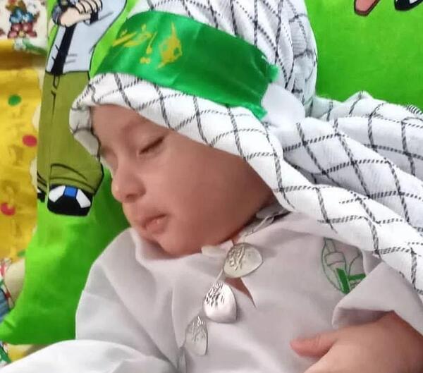 عکس لباس سقایی نوزاد