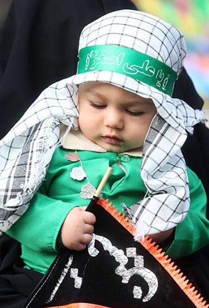 عکس لباس سقایی نوزاد