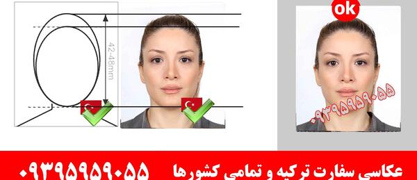 عکس بیومتریک برای ترکیه