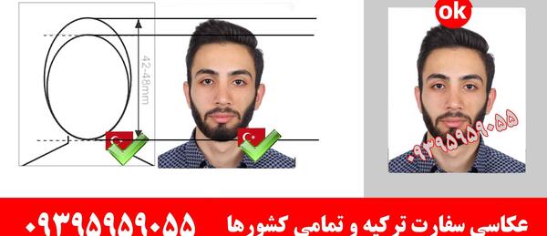 عکس بیومتریک برای ترکیه
