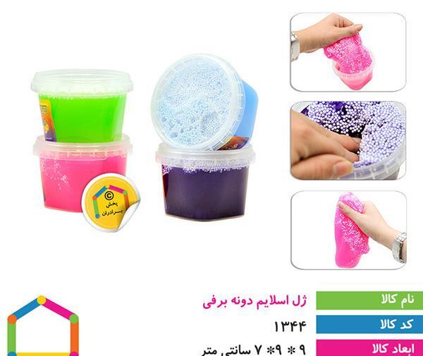 عکس اسلایم دونه برفی