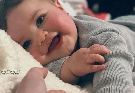 عکس پسر بچه نوزاد تپل