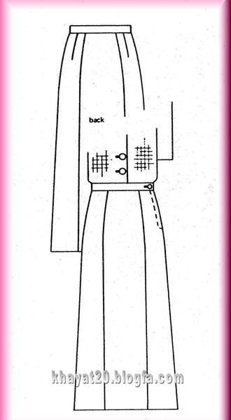 عکس دامن شانل
