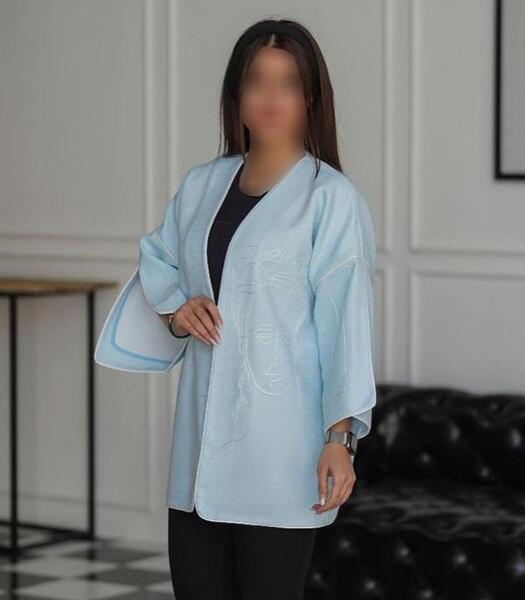 عکس مانتو یقه هفت