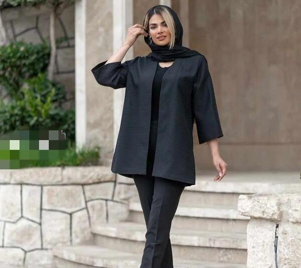 عکس مانتو یقه هفت