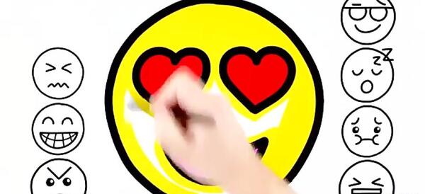 عکس نقاشی ساده شکلک
