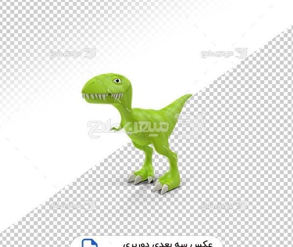 عکس سه بعدی دایناسور