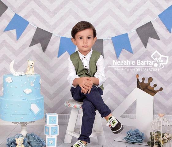 عکس آتلیه کودک پسرانه