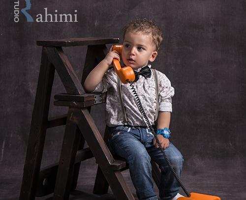 عکس آتلیه کودک پسرانه
