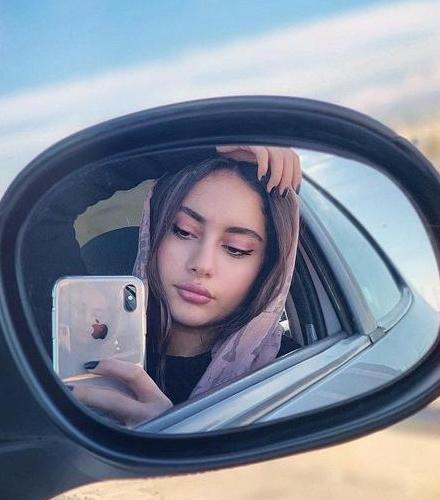 ژست عکس آینه