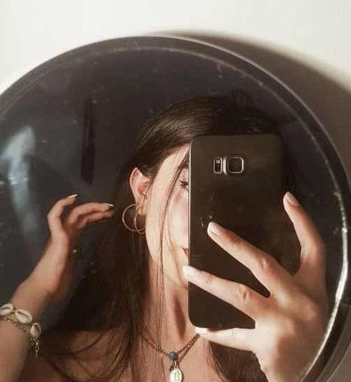 ژست عکس آینه