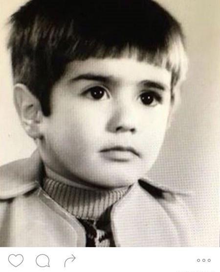 عکس بچگی شهاب حسینی